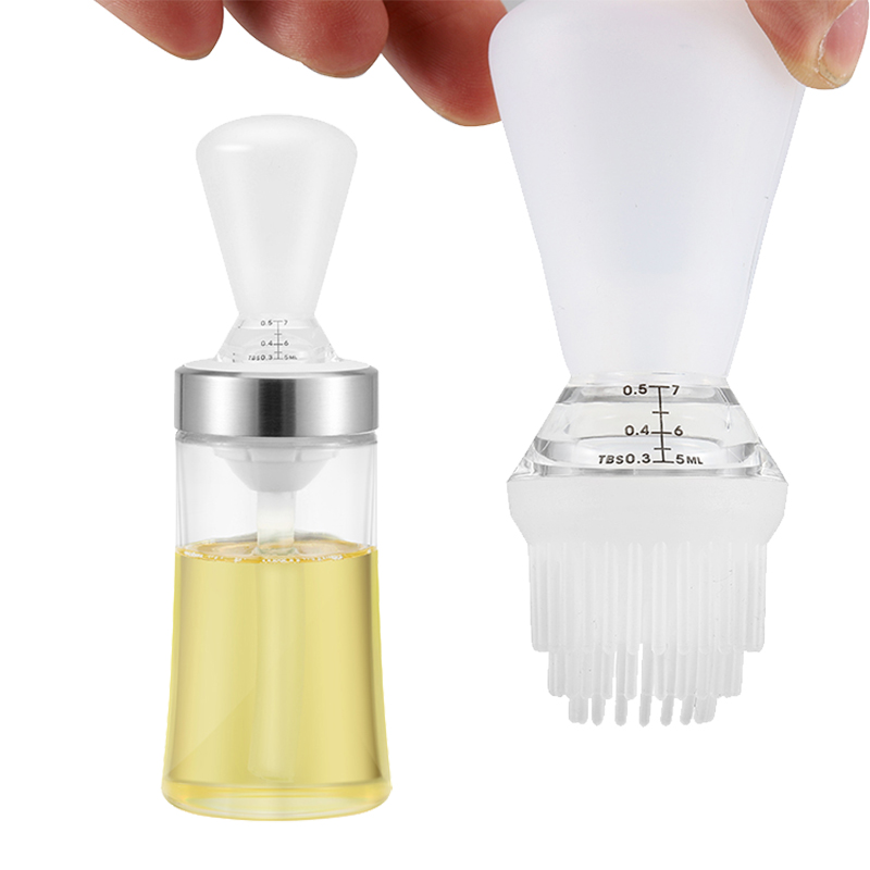 ODM Customized Cooking Oil Brush with Glass Bottle 1