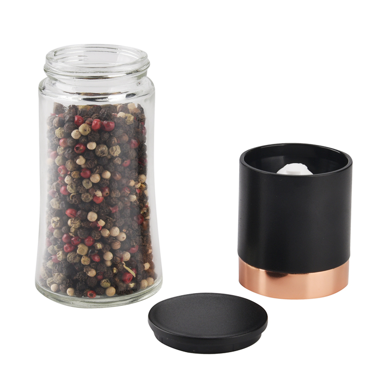 Wholesale Spice Grinder with Glass Bottle 5