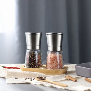 Bulk Metal Pepper Salt Grinder Set