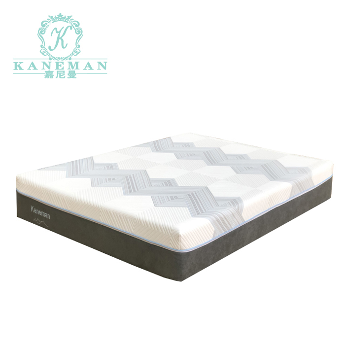 Mattress manufacturing company supply cool foam mattress vacuum rolled in box