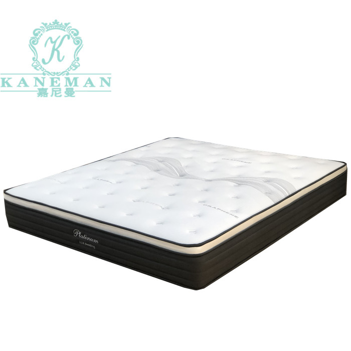 Pocketvering rugpijnmatras bestel op maat gemaakt bedmatras 10 inch matras in een doos