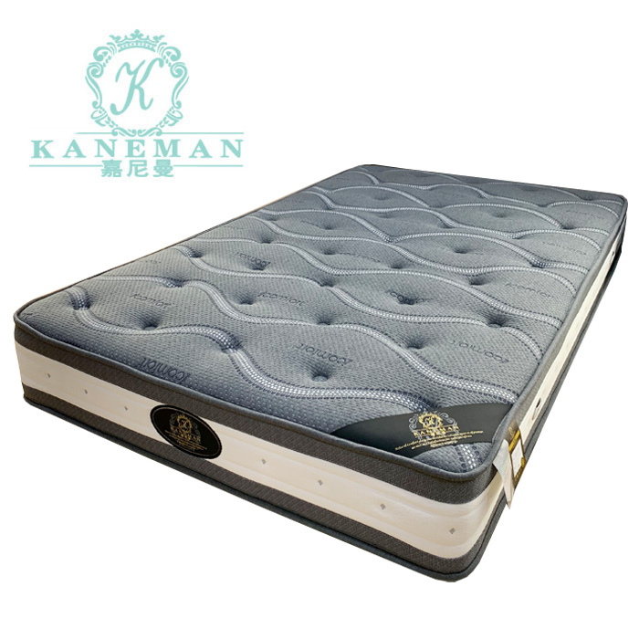 Colchón de cama personalizado, colchón de calidad hotelera de 30cm, embalaje laminado al vacío, colchón de muelles ensacados