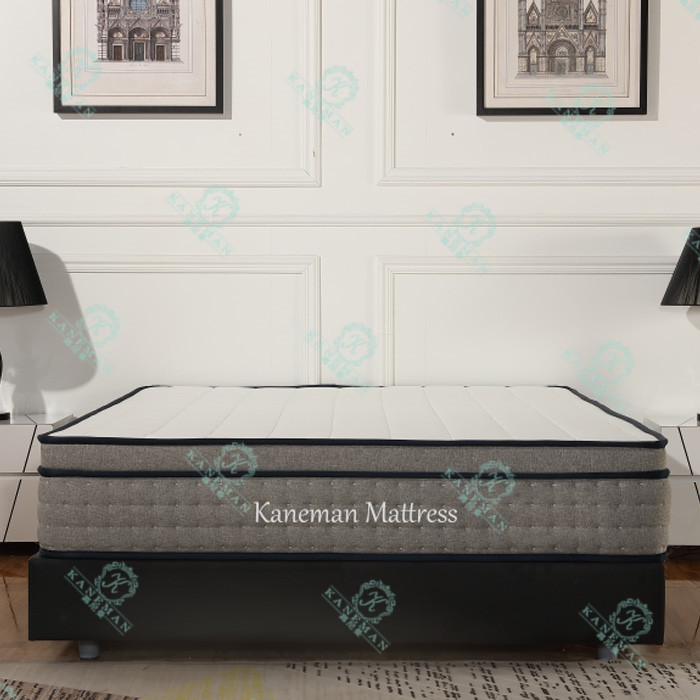Premium customize natural latex memory foam individual pocket spring mattress mattress queen size and king size