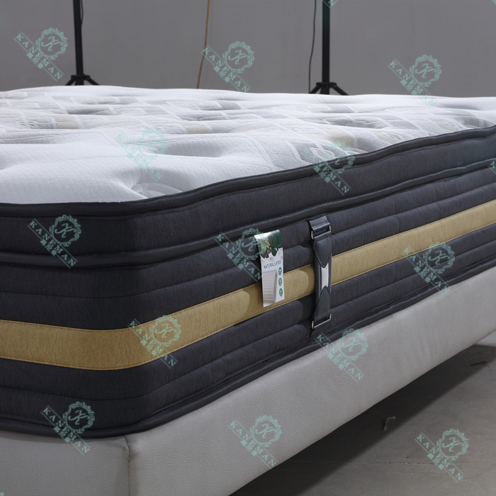 2022 new hot hybrid pocket spring mattress luxury custom 12inch factory bed mattress