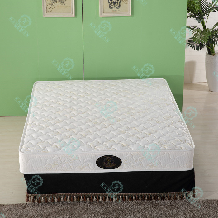 Cheap price 8inch continuous spring mattress vacuum flat compress on pallet wholesale price for promotion
