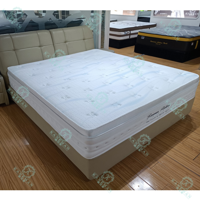 Most popular 30cm 12inch super king pocket spring mattress with best memory foam