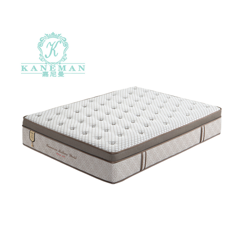 Commercio all'ingrosso della fabbrica di materassi per letti king size personalizzati da 12 pollici con micro zone di materasso di qualità migliore per hotel