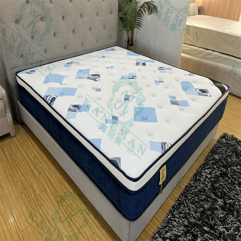 Factory Custom Wholesale Cheap Luxury Vacuum Packed Queen&King Size Memory Foam Pocket Spring Mattresses