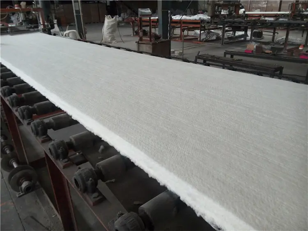 KRS 1260 degree resistance ceramic fiber blanket energy-saving material