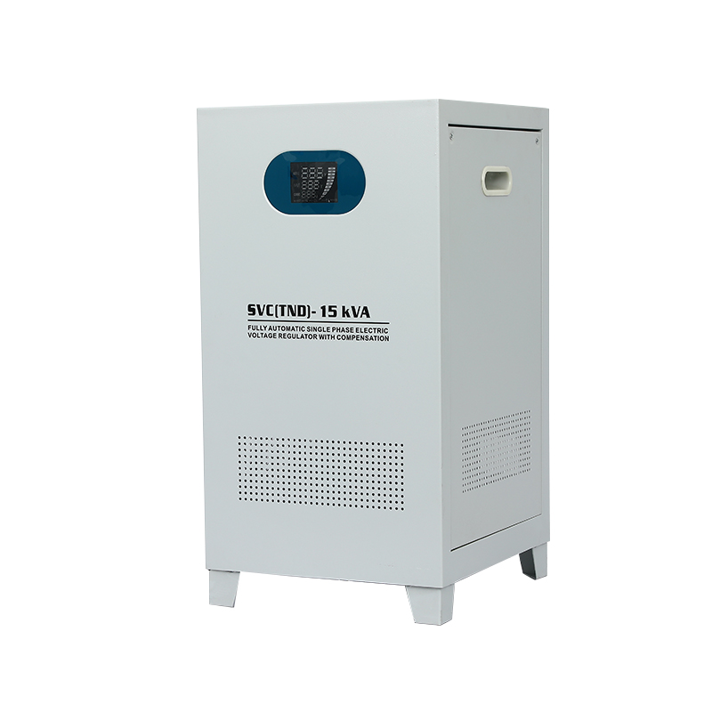 Single-phase fully automatic compensated power voltage stabilizer-digital display model