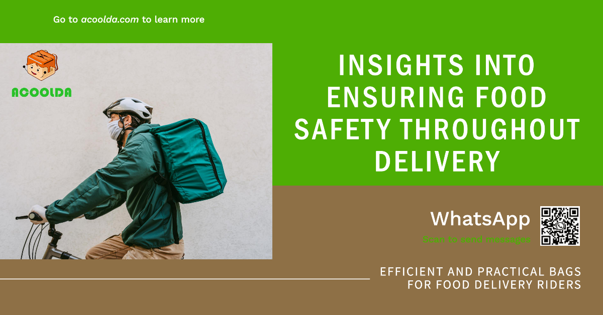 配送全体を通して食品の安全性を確保するための洞察