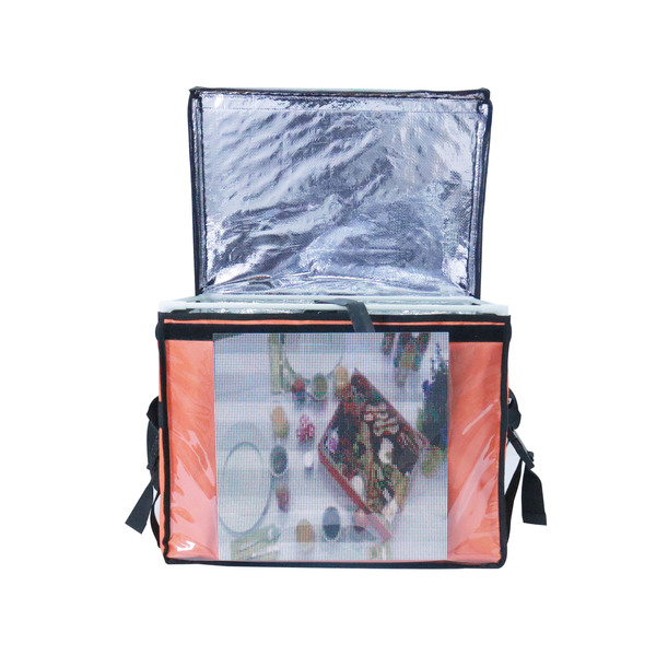 ප්‍රචාරණය 77L ACD-M-009 සඳහා Takeaway Delivery Bag තුළ අභිරුචිකරණය කළ 4G අන්තර්ජාල LED සංදර්ශකය
