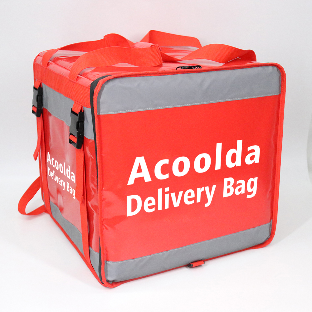 Acoolda 中国向け人気デザイン OEM TPU アイスバッグ断熱食品ピザ配達バッグ防水バックパックランチアイスクーラーバッグ