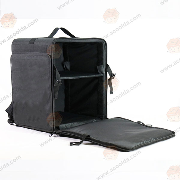 Dostosowany plecak do dostawy żywności z twardą skorupą Termiczna torba dostawcza na żywność 65L ACD-B-018