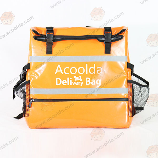 Harga Grosir Merk Eco Private Food Delivery Roll up Backpack ACD-B-013