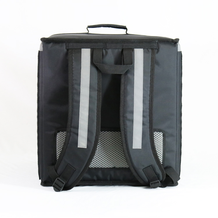 Rengê Reş Nylon Hot Sale Backpack Insulated Ji bo Radestkirinê Rucksack ACD-B-020