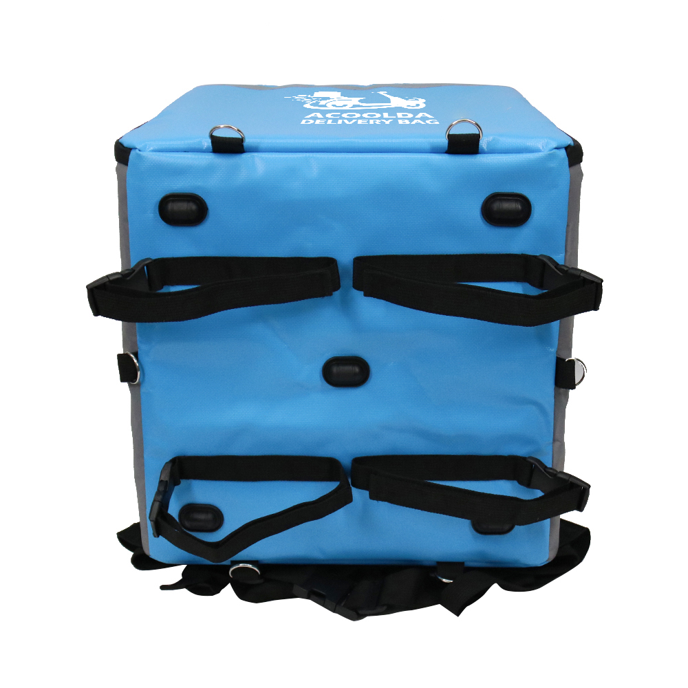 Prilagođena kineska visokokvalitetna torba za dostavu hrane s držačem za čašu Termalni ruksak Izolirana ruksak za dostavu torbe za pizzu ACD-B-001