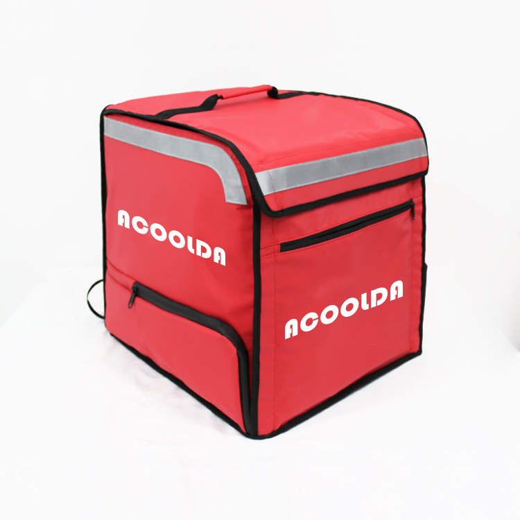 Divisore portabicchieri per borsa termica isolato con logo personalizzato stampato pieghevole per bevande e cibo