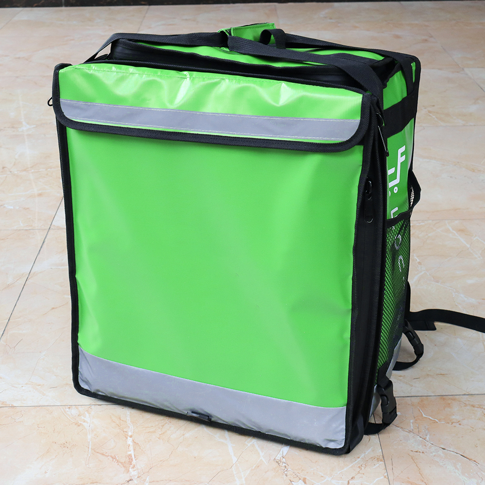 MOQ basso per la borsa per consegna enterale di alta qualità in Cina con materiale ecologico di colore verde