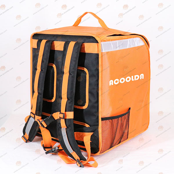 Acoolda – sac de livraison de nourriture pour cavalier, sac à dos isotherme pour équipement de livraison de pizza