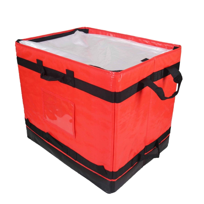 Beg Isih Logistik Tenun PP Merah Untuk Isih Bungkusan Beg Pukal Besar