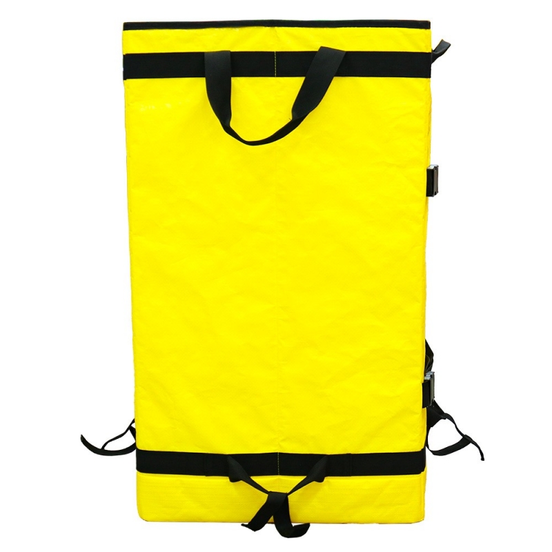पार्सल सॉर्टिंग बड़े थोक बैग के लिए पीला पीपी बुना रसद सॉर्टिंग बैग