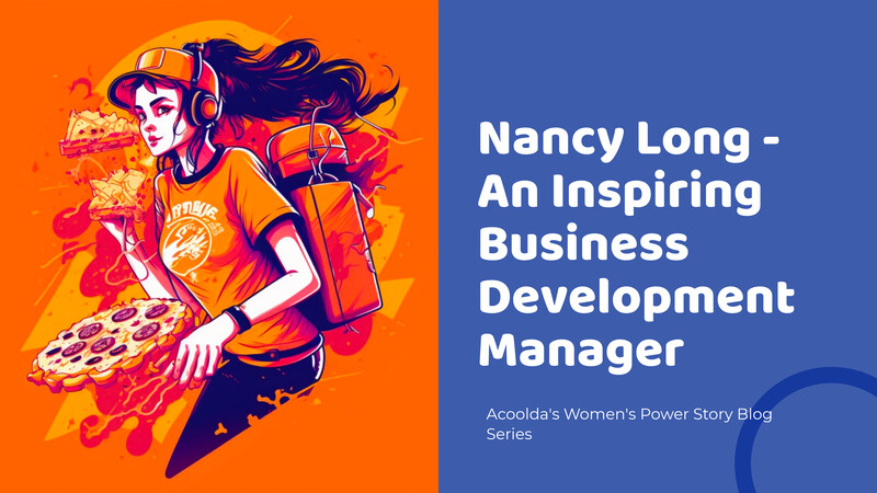 एक प्रेरक व्यवसाय विकास प्रबंधक नैन्सी लॉन्ग के बारे में अकोल्डा की महिला शक्ति कहानी ब्लॉग श्रृंखला