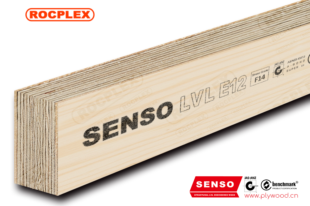 SENSO LVL drvena konstrukcija LVL 12 H2S obrađena konstrukcija LVL E12 Konstruirana drvena greda LVL