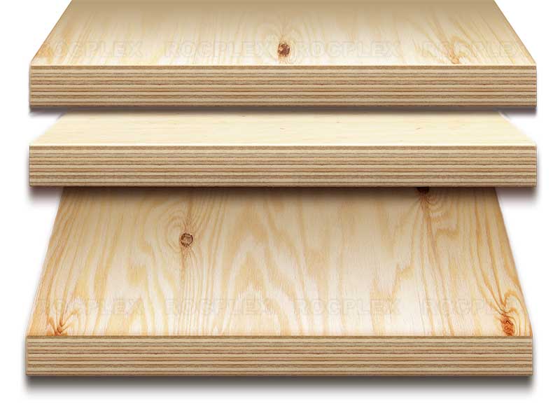 CDX Pine Plywood 2440 x 1220 x 18mm CDX Grade Ply (ဘုံ- 3/4 လက်မ. 4 ပေ x 8 ပေ CDX ပရောဂျက်ပန်...