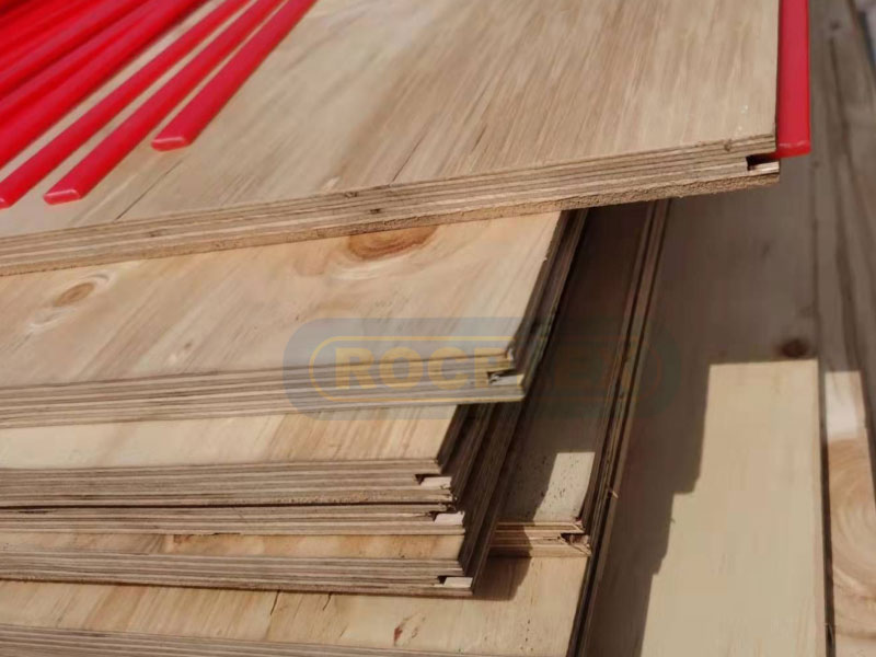 လျှာနှင့် ကြမ်းခင်း 2400 x 1200 x 25mm F11 T&G Plywood တည်ဆောက်ပုံ