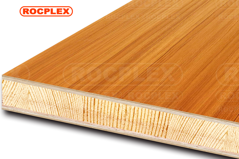 Melaminazko taula 2440 * 1220 * 18 mm Blockboard - (Kontiboard komun: 8 'x 4'. ROCPLEX Furniture Boards )