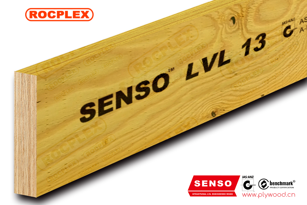 Struktureel LVL E13 hout LVL balken 240 x 45 mm H2S behannele SENSO framing LVL 13