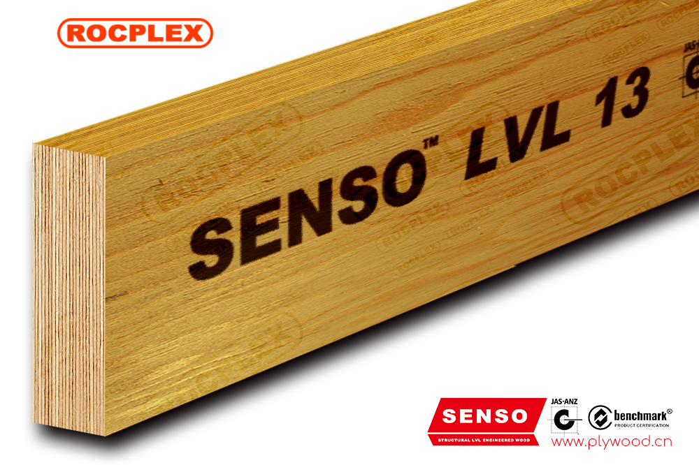 Struktureel LVL E13 hout LVL balken 170 x 45 mm H2S behannele SENSO framing LVL 13