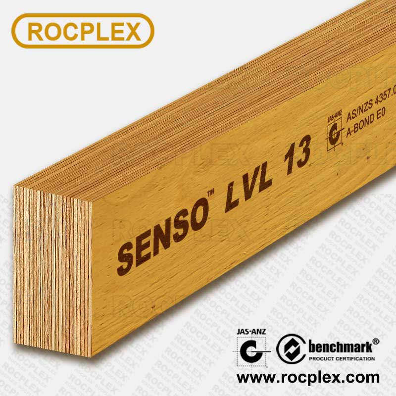 LVL estrutural E13 projeta vigas de madeira LVL 90 x 45mm com tratamento H2S SENSO quadro LVL 13