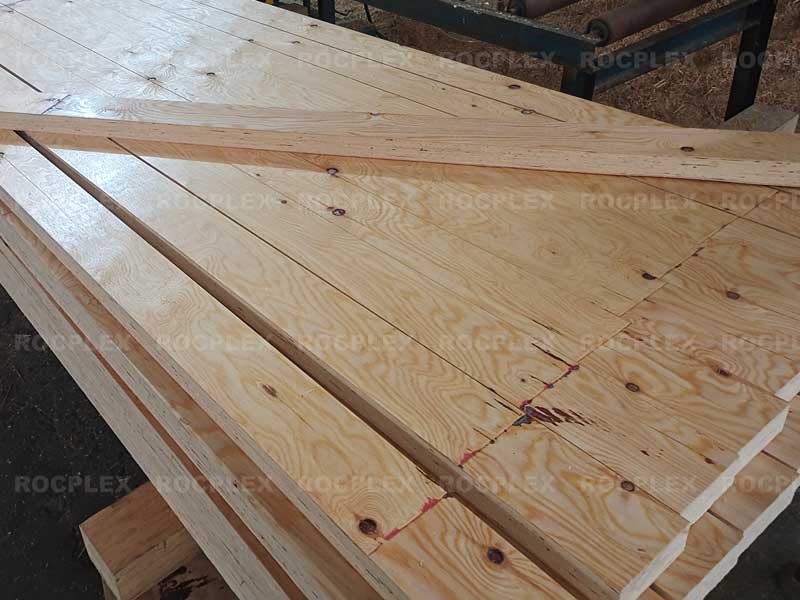 Рама SENSO из структурной древесины LVL 140 x 35 мм, обработанная H2S, E13