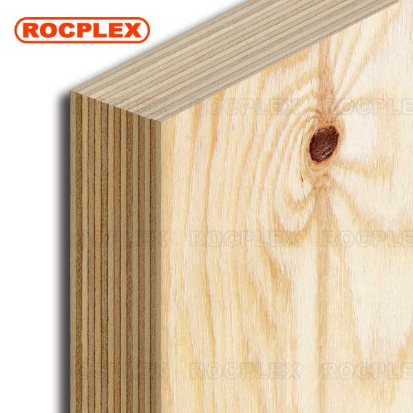 CDX Pine Plywood 2440 x 1220 x 21mm CDX Grade Ply (սովորական՝ 4 ft. x 8 ft. CDX Project Panel)