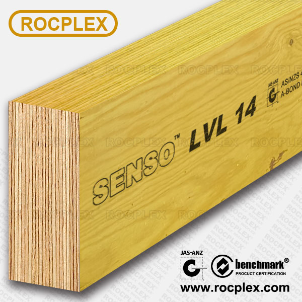 Okvir SENSO 150 X 35 mm F17 LVL H2S obdelan strukturni LVL inženirski leseni tramovi E14