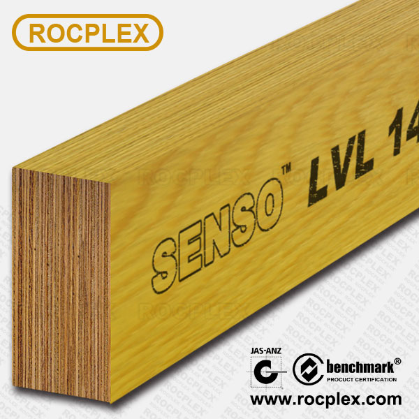 SENSO-Rahmen 120 x 35 mm F17 LVL H2S-behandelte strukturelle LVL-Holzbalken E14