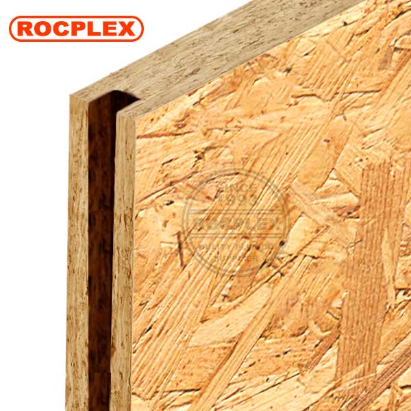 T&G Oriented Strand Board 18mm (ធម្មតា៖ 3/4 in. x 4 ft. x 8 ft. Tongue and Groove OSB Board)