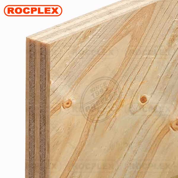 CDX Pine Plywood 2440 x 1220 x 7mm CDX Grade Ply (Comune: 4 ft. x 8 ft. CDX Project Panel)