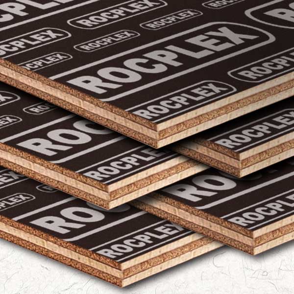 Film Coklat Menghadapi Kayu Lapis 4mm Untuk Konstruksi Gunakan Shuttering Plywood Sheet
