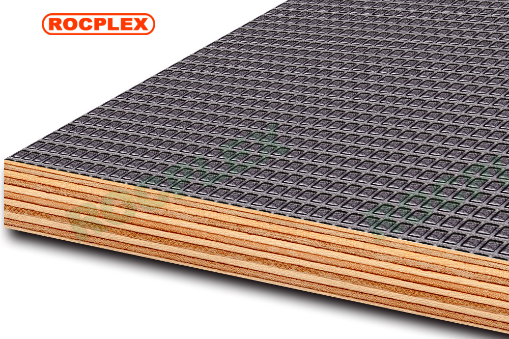 ROCPLEX Grid Non-Slip Plywood