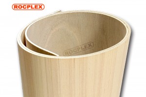 2440 x 1220 x 9 mm AA-kvalitet böjplywood 4 ft. x 8 ft. Flexibel plywood
