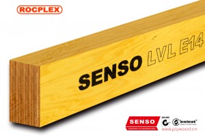 Strukturele LVL E14-gemanipuleerde hout LVL-balke 90 x 45 mm H2S-behandelde SENSO-raamwerk LVL F17