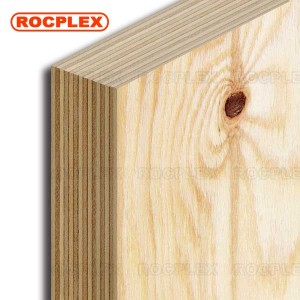 CDX Pine Plywood 2440 x 1220 x 21mm CDX Ite Ply (Wọpọ: 4 ft. x 8 ft. CDX Project Panel)