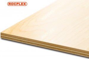UV Birch Plywood 2440 x 1220 x 5mm UV Injam lest minn qabel (Komun: 4ft. x 8ft. UV Finished Birch Plywood)