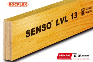 سازه LVL E13 چوب مهندسی شده LVL تیرهای LVL 200 x 45mm H2S درمان شده SENSO قاب LVL 13