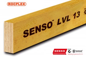 Vigas estructurales LVL E13 de madera de ingeniería LVL de 150 x 45 mm con tratamiento H2S Estructura SENSO LVL 13