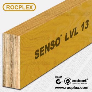 120 x 35mm រចនាសម្ព័ន្ធ LVL Engineered Wood H2S ដែលត្រូវបានព្យាបាល SENSO Frame E13