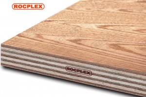 Red Oak Fancy Plywood Board 2440*1220*18mm ( E tloaelehileng: 3/4 x 8′ x 4′.Decorative Red Oak Ply)